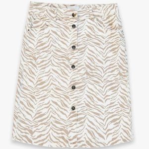 TESSA SKIRT - Wh animal