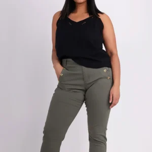 REGINA BYXA BENGALIN - Olive