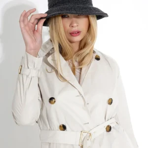 HATTIE HATT - Dk grey mel