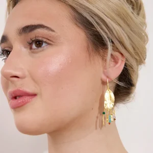 ADDY SINGLE EARRING ÖRHÄNGEN - Guld