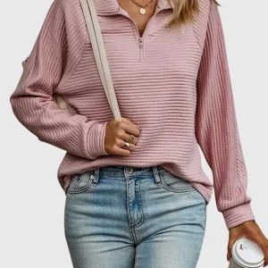 Molly | Elegant Halvdraget Tröja