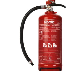 Presto Brandsläckare Nordic P2N med slang 2kg