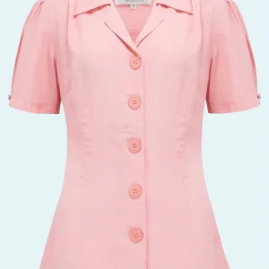 Grace kortärmad skjorta - rosa