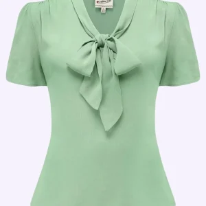Ingrid flugblus - mint