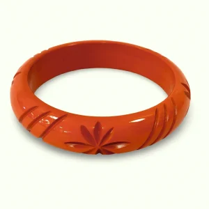 Smalt armbånd i vintage stil - rust