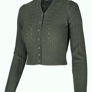 Scandi Summer Cardi - Maroon merinoull